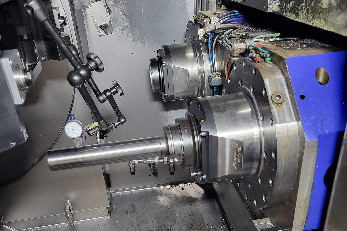 machine in an industrial facility